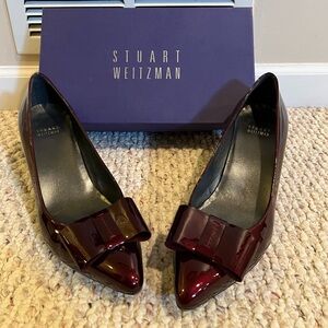 Stuart Weitzman Tuxbow Fire Quasar Heels - 9.5